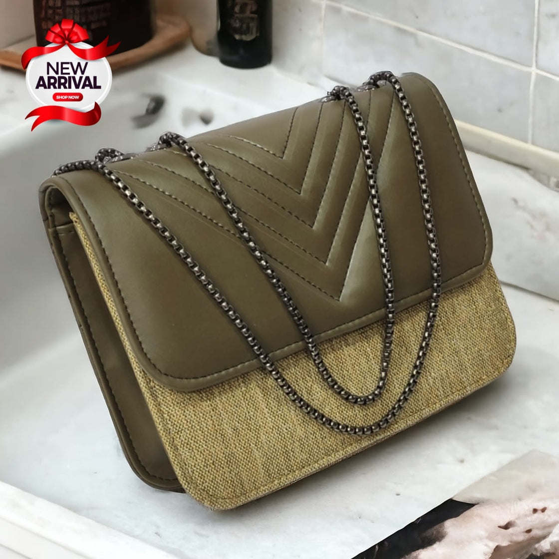 Cross Body Bag for Girls Dark  Bronze