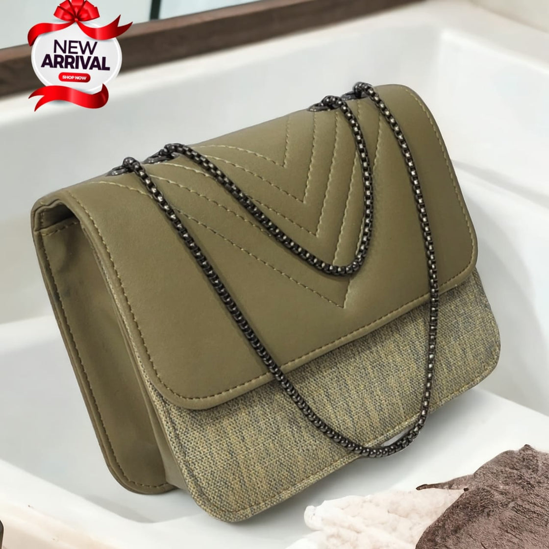 Cross Body Bag for Girls Gray