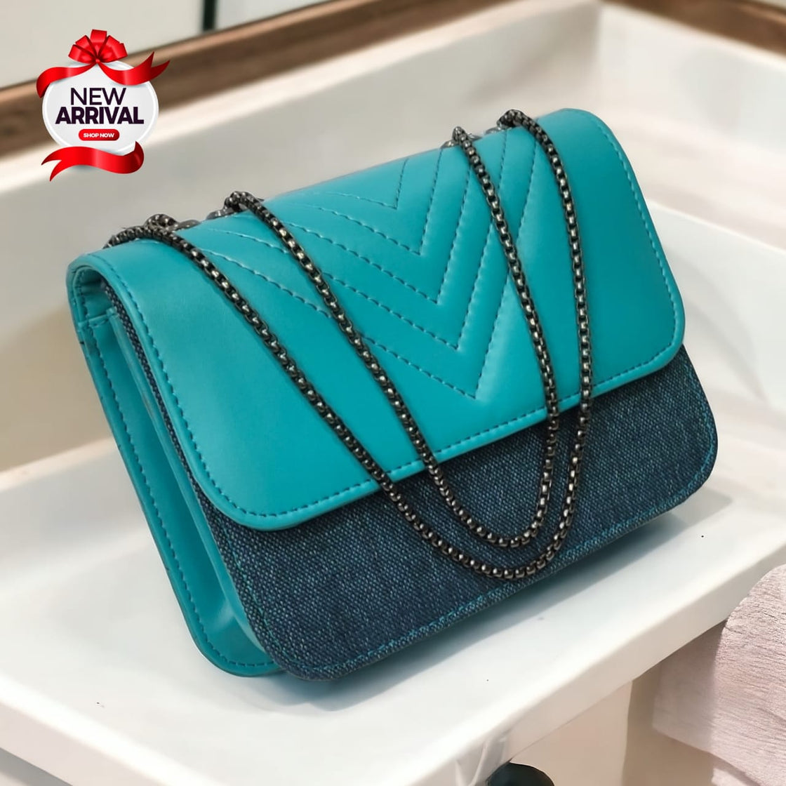 Cross Body Bag for Girls Blue